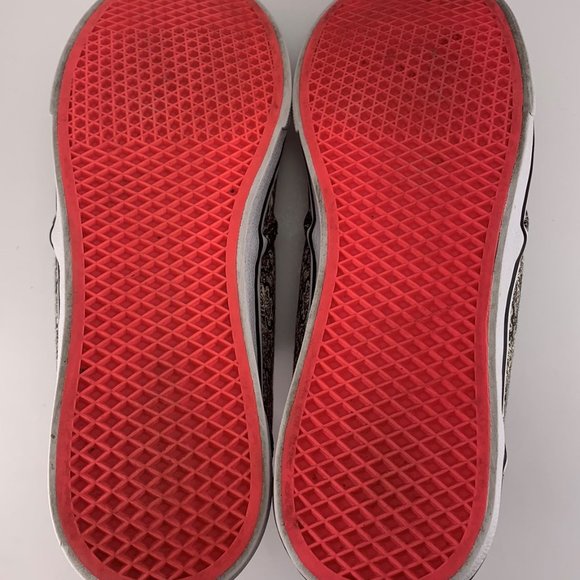 Vans Atwood (TBR4R) Paisley Print Shoes Henna Black (VN-0U4IAYQ) Size 7 Women's - Picture 6 of 10